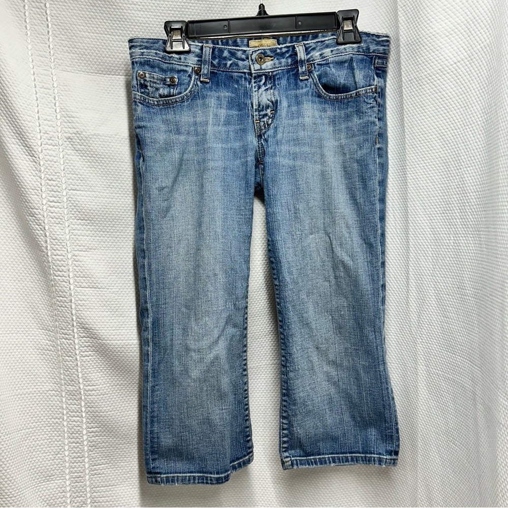 BKE‎ Blue Denim Capri Pants Classic Casual